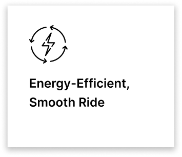 Energy-Efficient, Smooth Ride