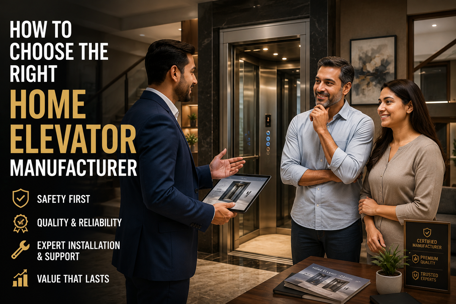 How to choose home elevators