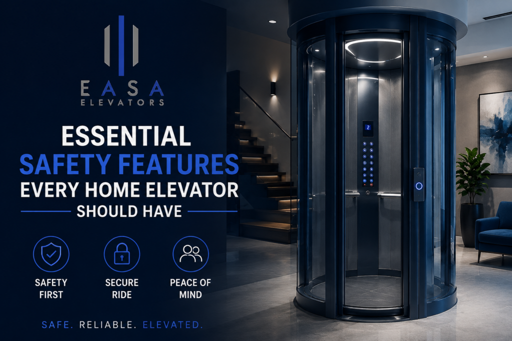 Essential Safety Features every home elevator should have