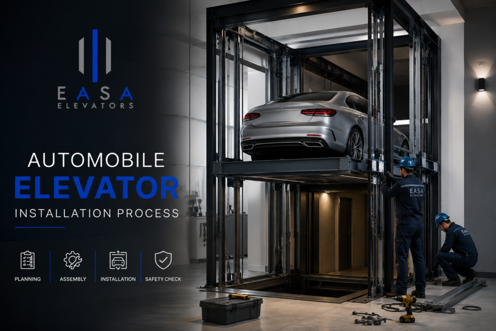 Automobile Elevator Installation Process