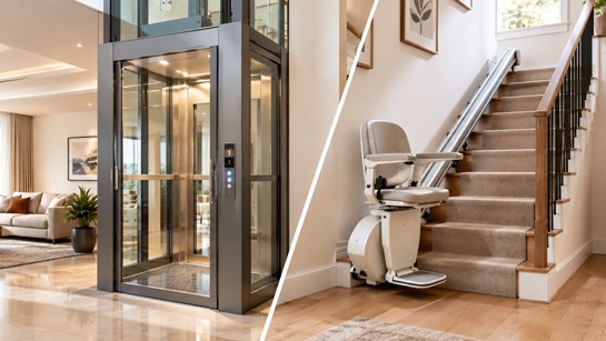 Home Elevator vs Stairlift: Which Is the Best Mobility Solution for Your Home?